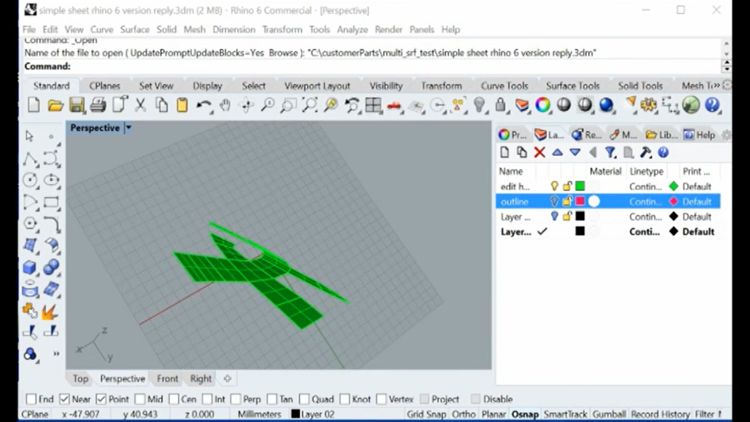 SmartUnfold For Rhinoceros